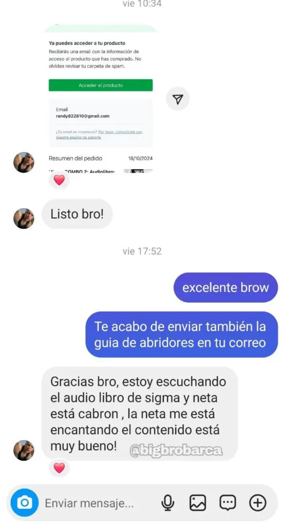 iván barca cursos testimonio
